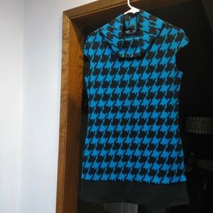 Cute houndstooth dress